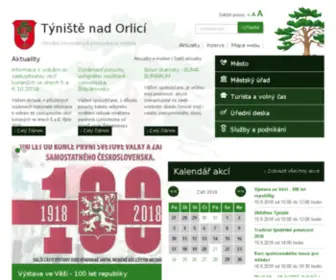 Tyniste.cz(Město Týniště nad Orlicí) Screenshot
