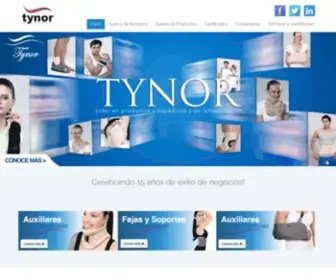 Tynor.com.mx(Home) Screenshot