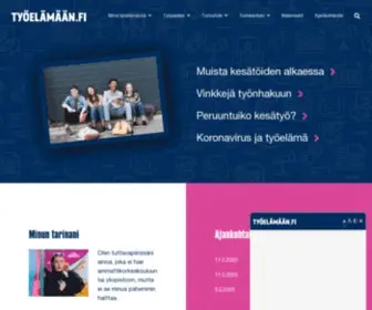 Tyoelamaan.fi(Työelämään.fi) Screenshot