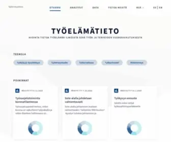 Tyoelamatieto.fi(Työelämätieto) Screenshot