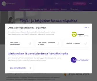 Tyomarkkinatori.fi(Työmarkkinatori) Screenshot
