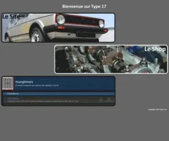 Type17.ch(Bienvenue sur) Screenshot