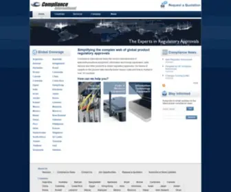 Typeapproval.com(Compliance International) Screenshot