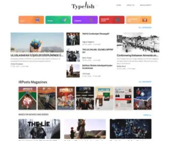 Typelish.com(Just type and publish) Screenshot