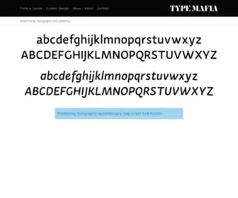 Typemafia.com(Type Mafia) Screenshot