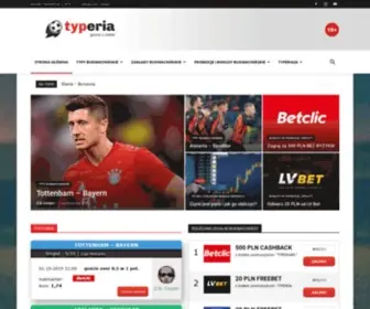 Typeria.pl(Typy dnia) Screenshot