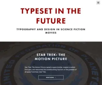 Typesetinthefuture.com(Typeset In The Future) Screenshot