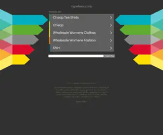 Typetees.com(Create custom printed t) Screenshot