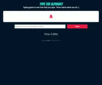 Typethealphabet.app(Typethealphabet) Screenshot