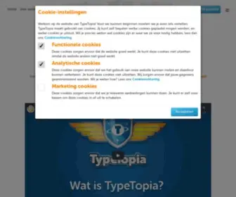 Typetopia.com(De spannendste typecursus van het universum) Screenshot