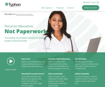 TYphongroup.com(Student Tracking System for Health Education) Screenshot