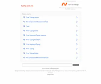 Typing-Test.net(Typing Test) Screenshot