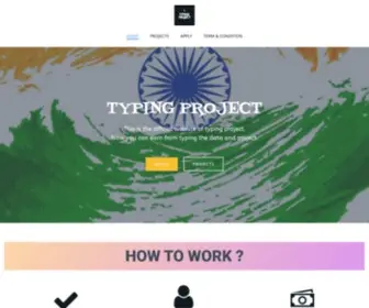 Typingproject.com(Data entry project) Screenshot