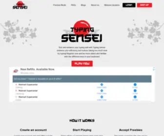 Typingsenseiv2.com(Typingsenseiv2) Screenshot