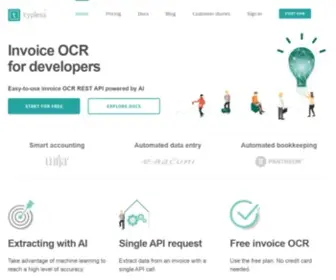 TYpless.com(Invoice OCR) Screenshot