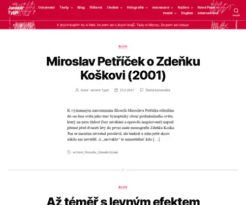 TYPLT.cz(Jaromír Typlt) Screenshot