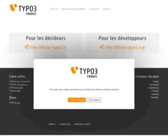 Typo3-FR.org(TYPO3 FRANCE) Screenshot