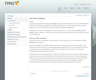 Typo3-Handbuch.net(Kostenloses) Screenshot