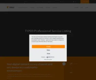 Typo3.com(The Professional) Screenshot
