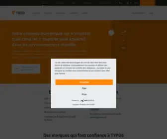 Typo3.fr(Accueil TYPO3) Screenshot