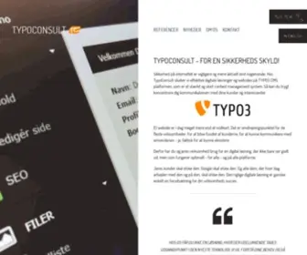 Typoconsult.dk(TYPO3 CMS Open Source) Screenshot