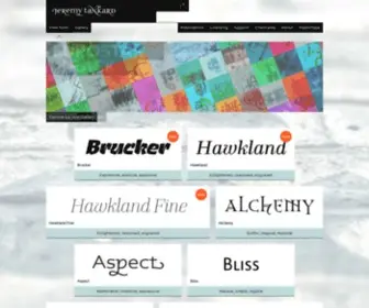 Typography.net(Jeremy Tankard Typography) Screenshot