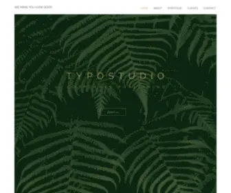 Typostudio.co(Typostudio 2018) Screenshot