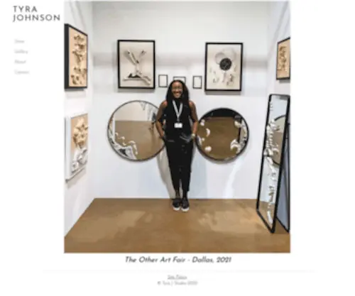 Tyrajstudio.com(Dallas Visual Artist) Screenshot