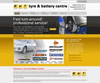 Tyreandbatterycentre.com.au(Tyre and Battery Centre) Screenshot