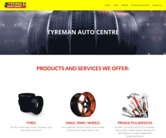 Tyremanauto.co.za(Tyreman Auto) Screenshot