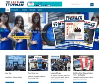 Tyremanmagazine.com(The Tyreman) Screenshot