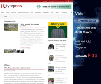 Tyrepress.com(Home) Screenshot