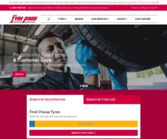 Tyrepros.co.uk(Tyre Pros) Screenshot