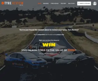 Tyrereview.com.au(Tyre Reviews Australia) Screenshot