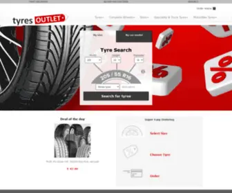 Tyres-Outlet.ie(Tyres at low prices in the tyre Outlet) Screenshot