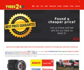 Tyres2GO.net.nz(Budget Tyres Christchur) Screenshot