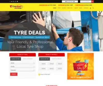 Tyresdeal.com.au(Tyre Deals & Auto Services) Screenshot