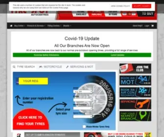 Tyrespot.co.uk(Tyre Spot Autocentres) Screenshot
