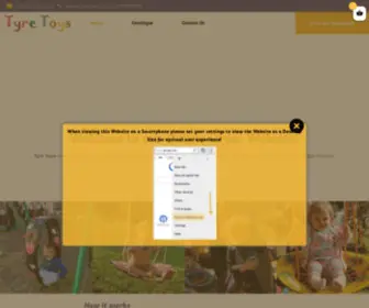 Tyretoys.co.za(Tyre Toys) Screenshot