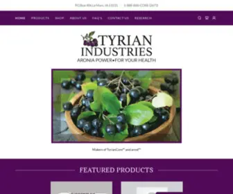 Tyrianindustries.com(Tyrianindustries) Screenshot