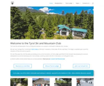 Tyrolskiclub.com(Tyrol Ski & Mountain Club) Screenshot