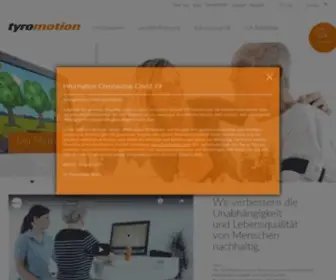 Tyromotion.com(Computer) Screenshot