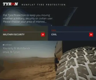 Tyron.com(Runflat Tyre Protection) Screenshot