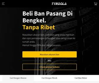 Tyroola.co.id(4x4 dan Ban Mobil Online) Screenshot