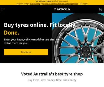 Tyroola.com.au(Buy Tyres Online) Screenshot