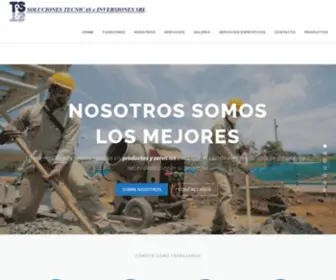 TYssolucionestecnicas.com(Ofrecemos la más amplia calidad en productos y servicios para que el cliente elija lo que más se adapte a sus necesidades según su proyecto.​) Screenshot