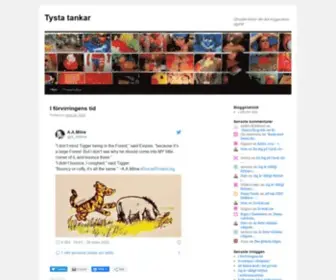 TYstatankar.com(Tysta tankar) Screenshot