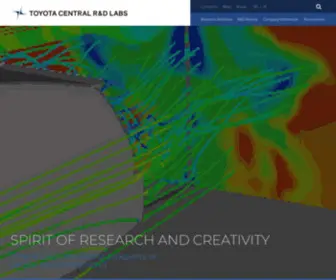 TYtlabs.com(Toyota Central R&D Labs) Screenshot