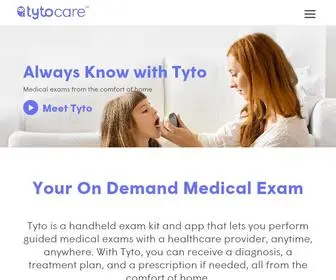 Tytocare.com(Home) Screenshot