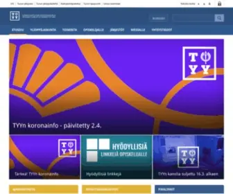 TYY.fi(Turun yliopiston ylioppilaskunta) Screenshot